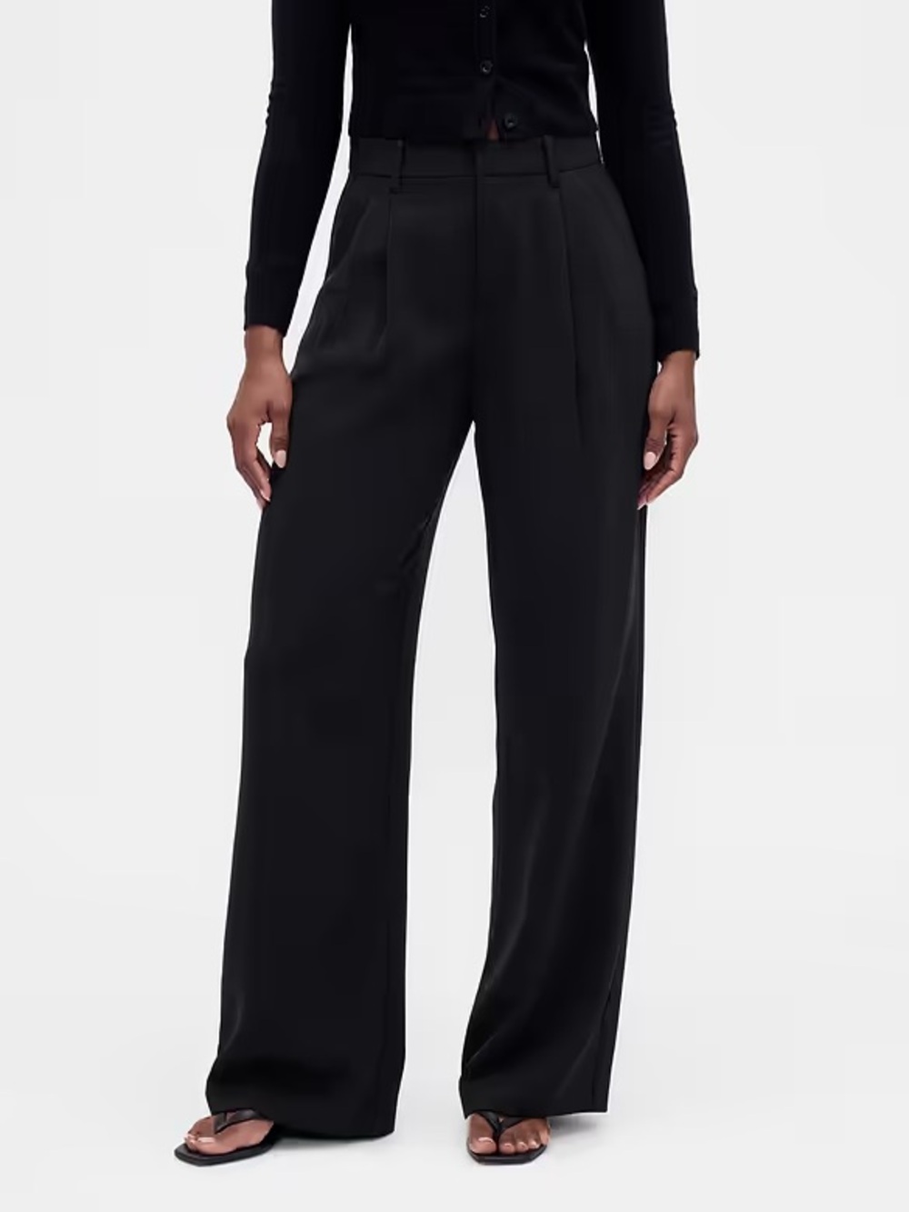 Gap Curvy 365 High Rise Pleated Trousers